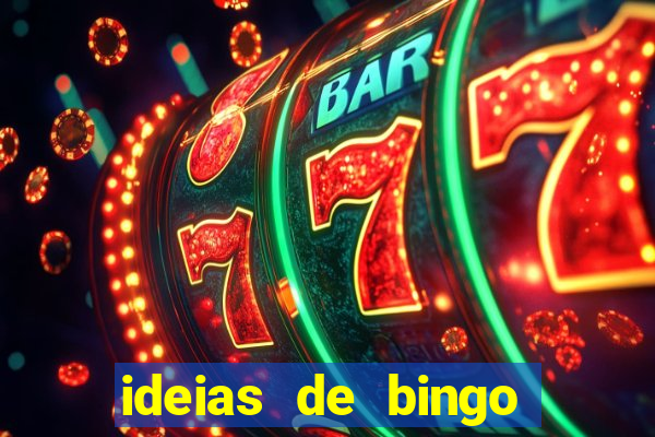 ideias de bingo para o natal